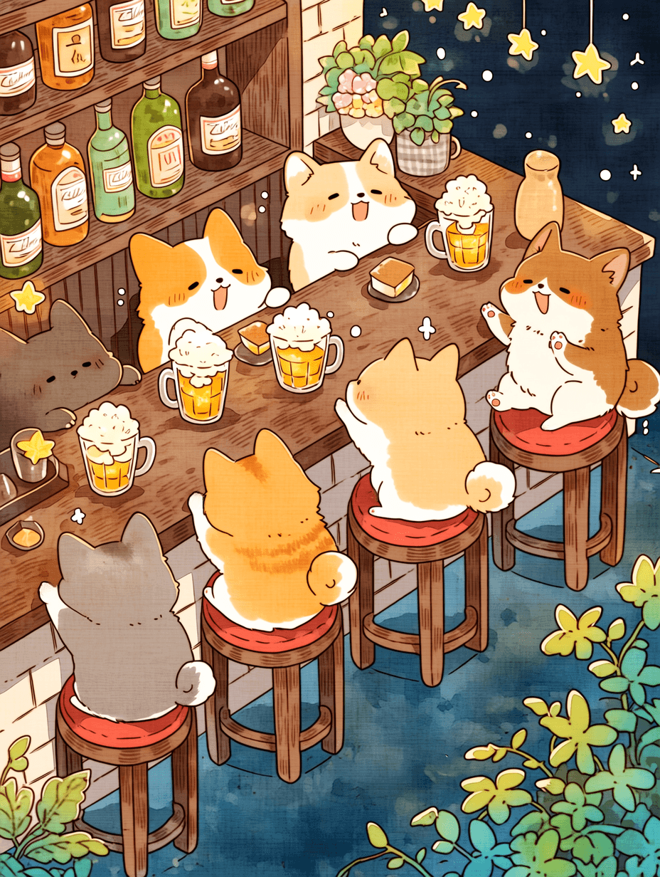 コーギーちゃんのBAR