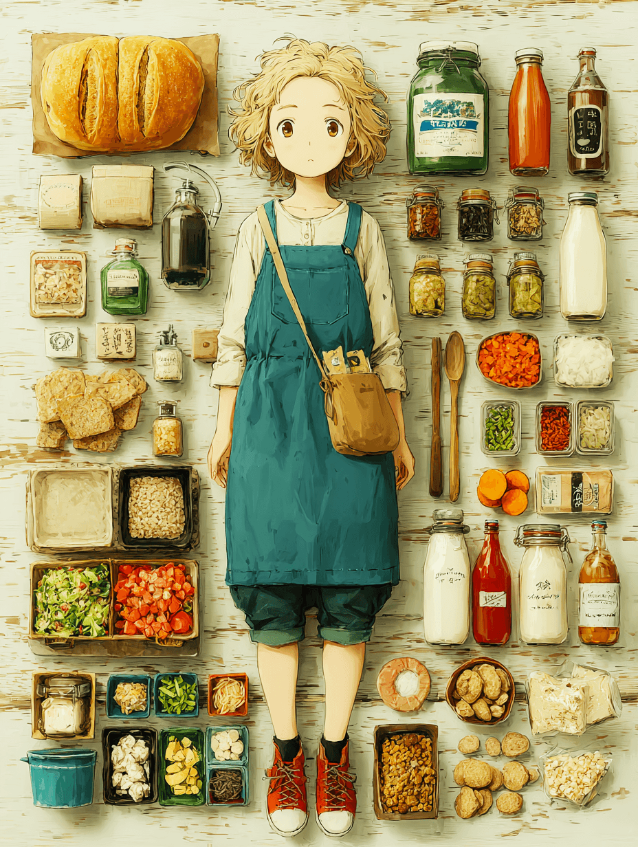 食材と少女